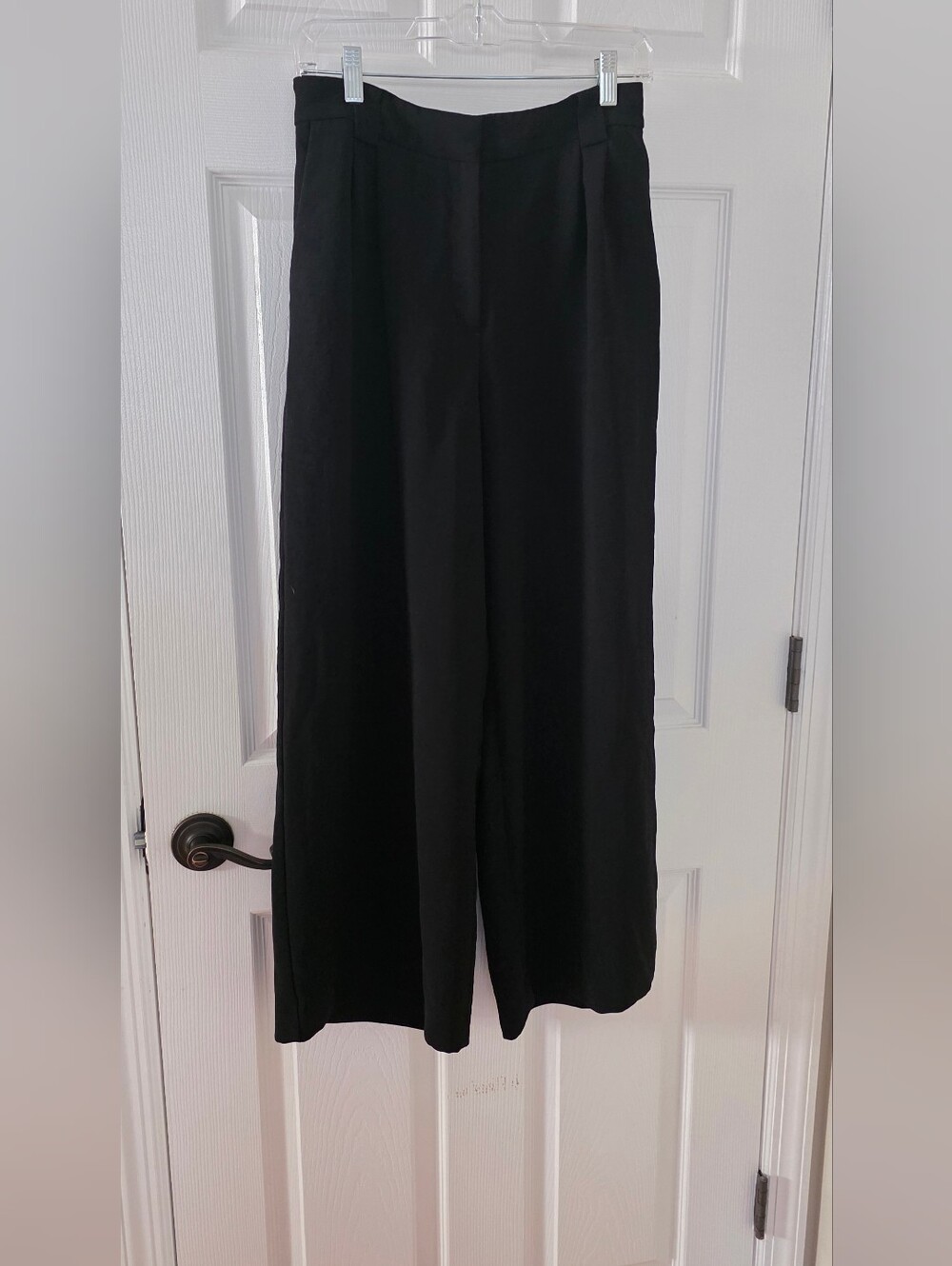Express Wide Leg Black Pants (Short) - Women's Classic Black